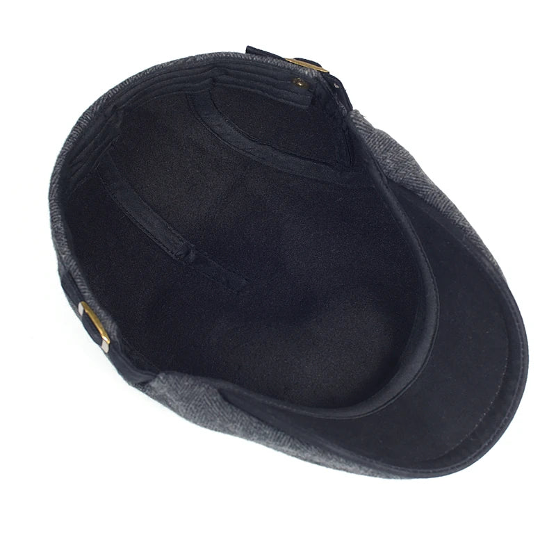 Modeva | Casquette Moderne pour Hommes avec Motif Chevron