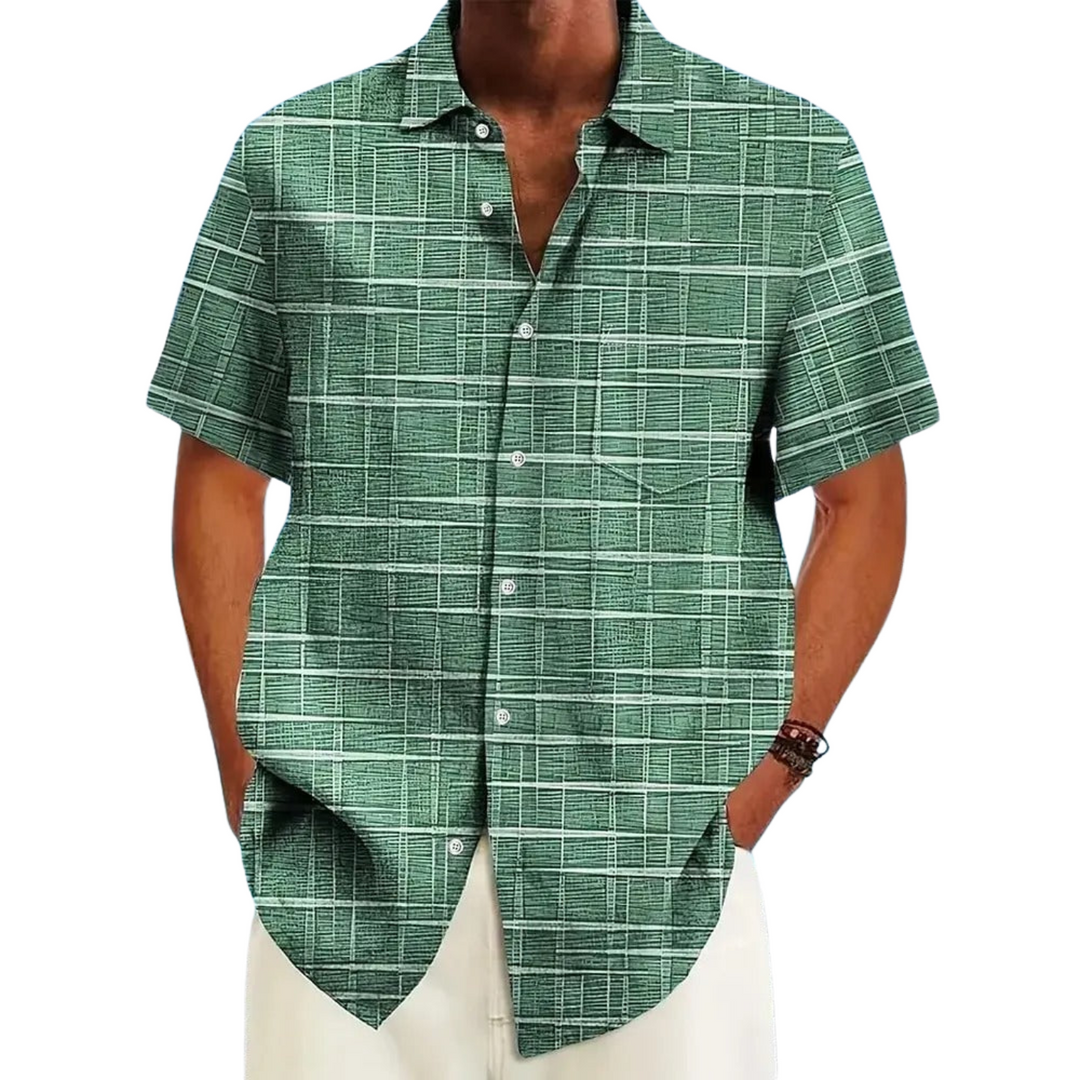 Modeva | Chemise élégante à motif rayé et à carreaux