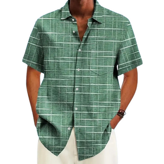Modeva | Chemise élégante à motif rayé et à carreaux