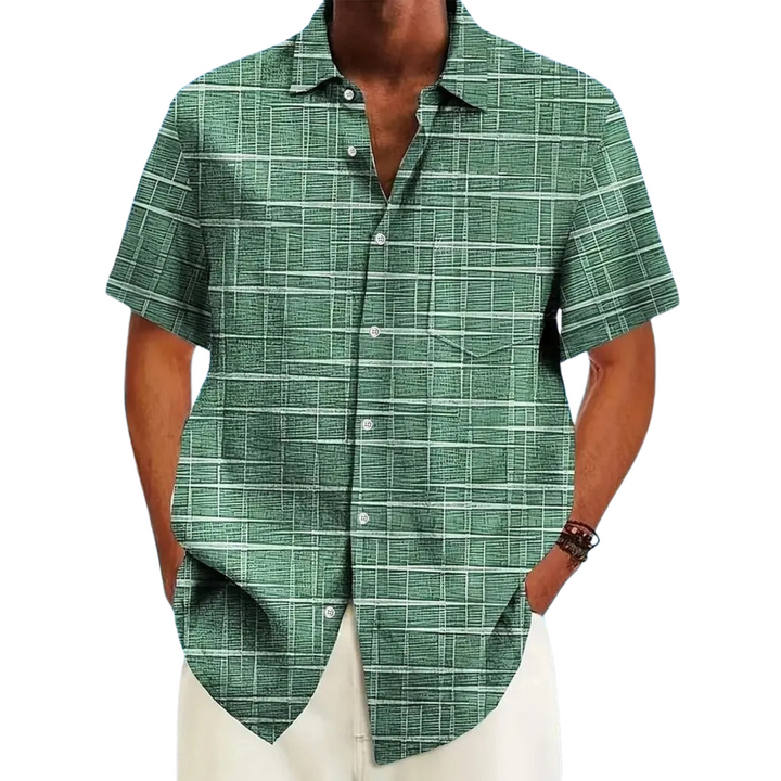 Modeva | Chemise élégante à motif rayé et à carreaux