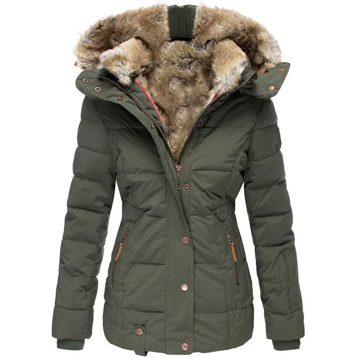 Modeva | Manteau d'hiver chaud avec doublure en fourrure