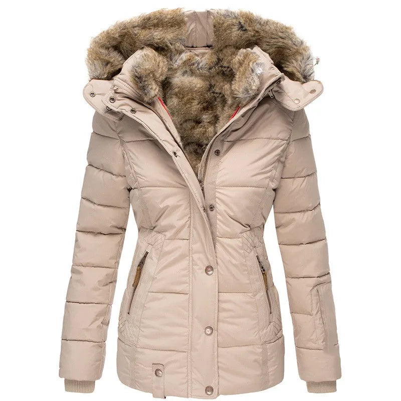 Modeva | Manteau d'hiver chaud avec doublure en fourrure