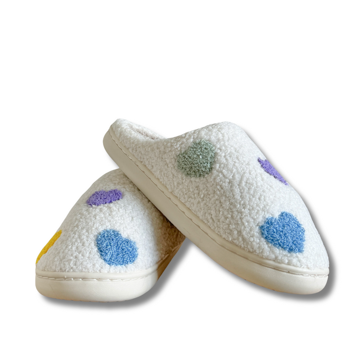 Modeva | Colourful Heart Slippers