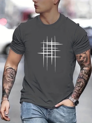 Modeva | T-shirt élégant à col rond avec imprimé graphique
