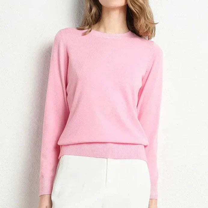 Modeva | Pull confort en laine essentiel