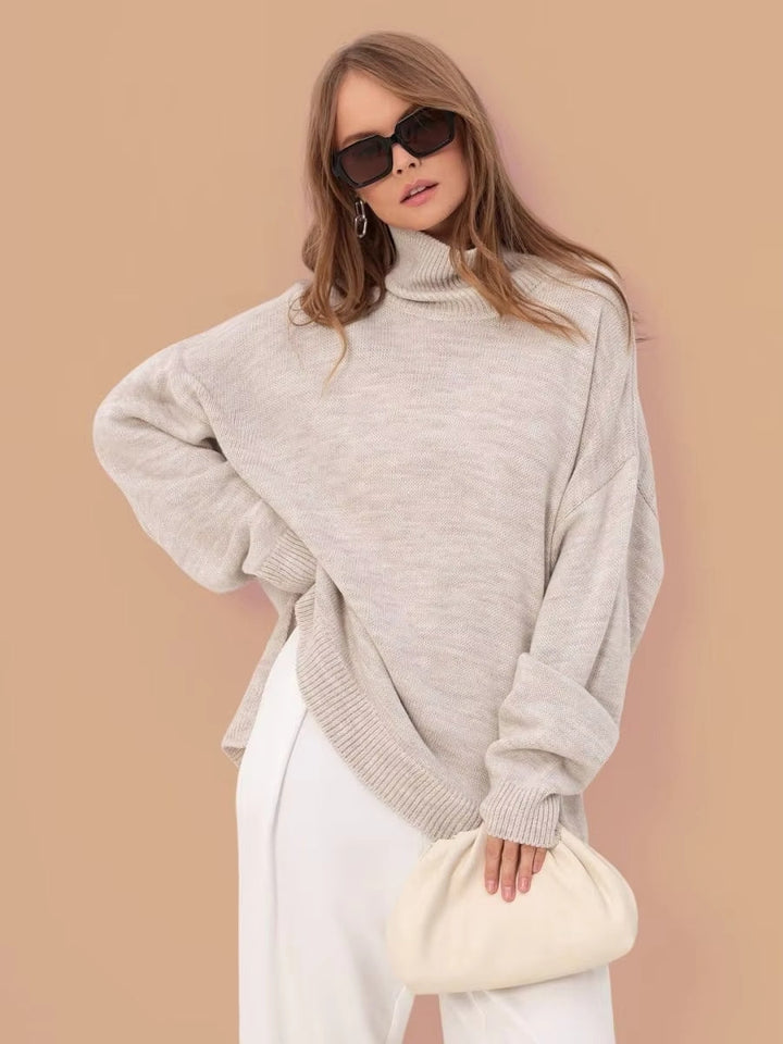 Modeva | Pull avec fente surdimensionnée