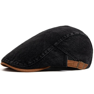 Modeva | Casquette plate premium en denim – style intemporel et confort quotidien
