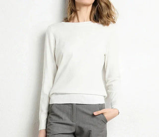 Modeva | Pull confort en laine essentiel