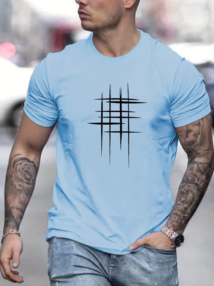 Modeva | T-shirt élégant à col rond avec imprimé graphique