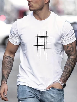 Modeva | T-shirt élégant à col rond avec imprimé graphique