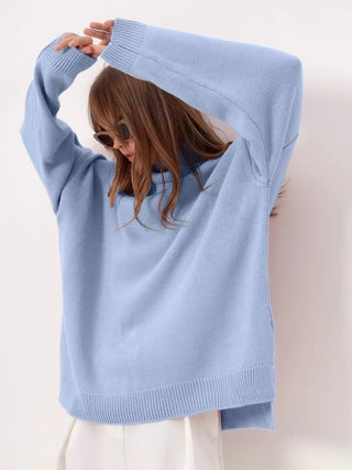 Modeva | Pull avec fente surdimensionnée