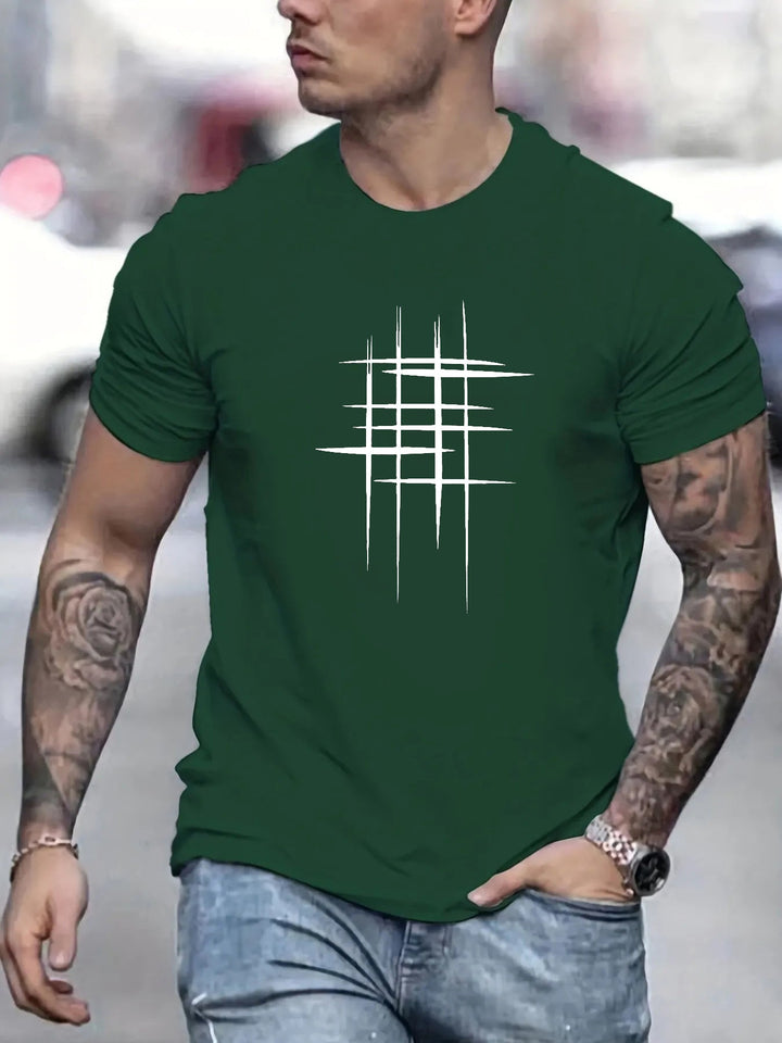 Modeva | T-shirt élégant à col rond avec imprimé graphique
