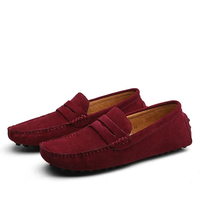 Modeva | Mocassins Marina en daim
