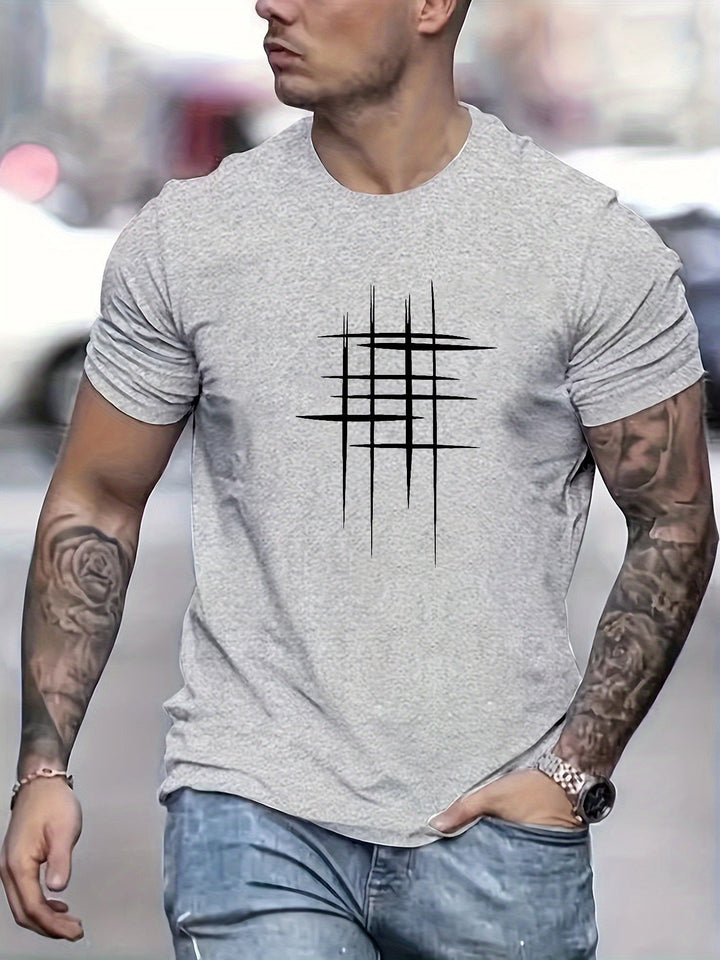Modeva | T-shirt élégant à col rond avec imprimé graphique