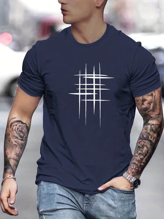 Modeva | T-shirt élégant à col rond avec imprimé graphique