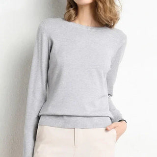 Modeva | Pull confort en laine essentiel