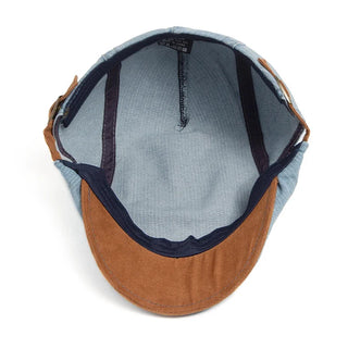 Modeva | Casquette plate premium en denim – style intemporel et confort quotidien