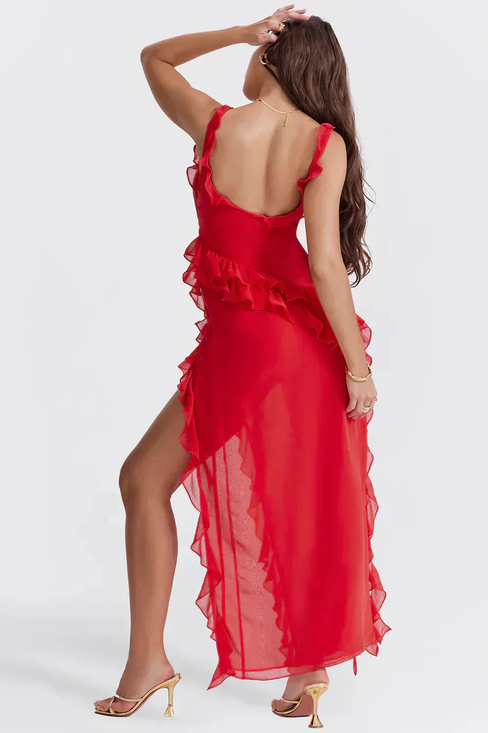 Modeva | Robe élégante avec jambes ouvertes