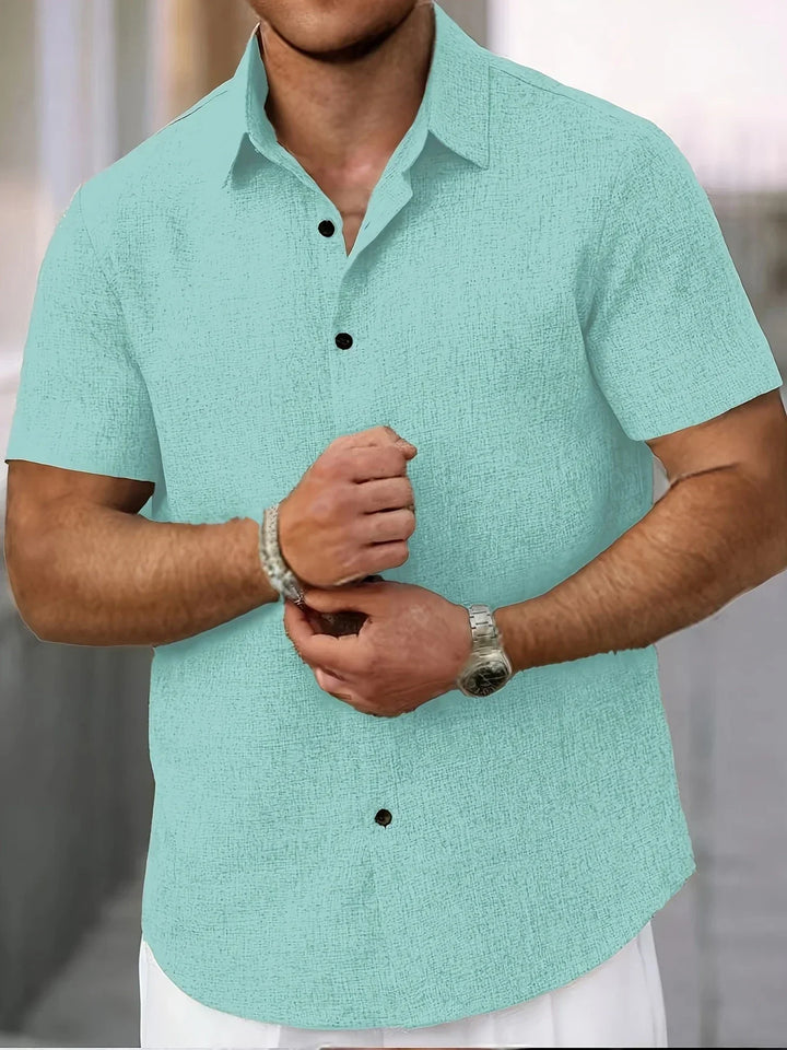 Modeva | Chemise légère à manches courtes en mélange de lin