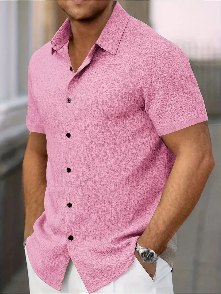 Modeva | Chemise légère à manches courtes en mélange de lin