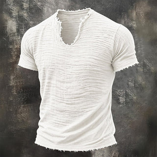 Modeva | T-shirt vintage à col en V