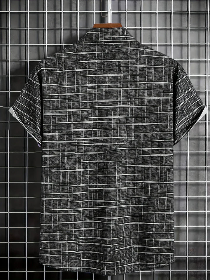 Modeva | Chemise élégante à motif rayé et à carreaux