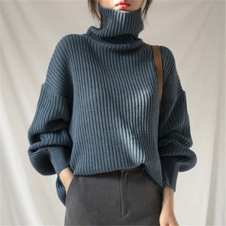 Modeva | Luxe Pull à col roulé et à manches ballon