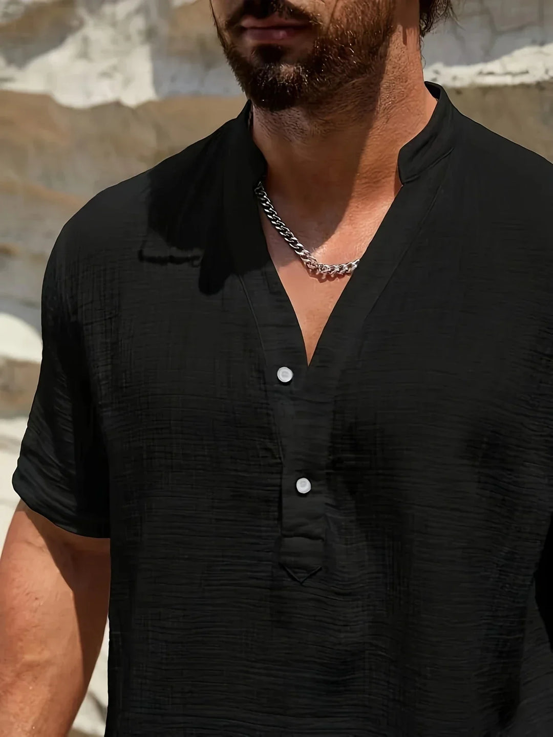 Modeva | Chemise d’été élégante à col montant