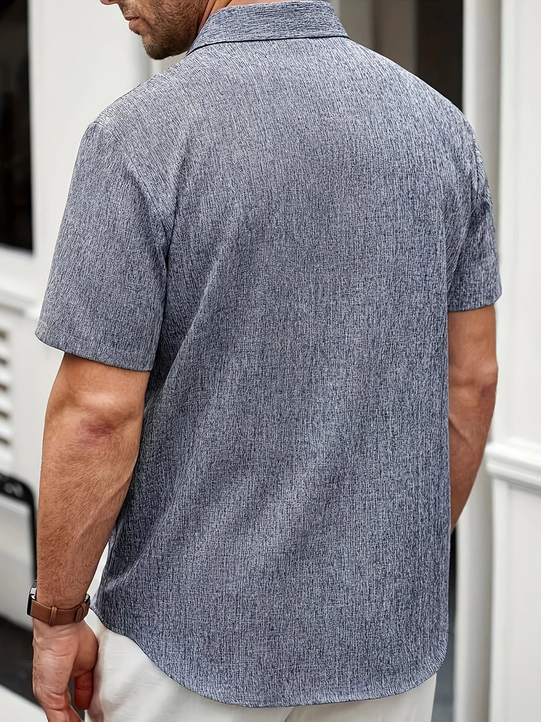 Modeva | Chemise légère à manches courtes en mélange de lin