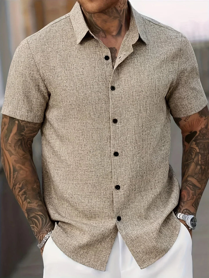Modeva | Chemise légère à manches courtes en mélange de lin