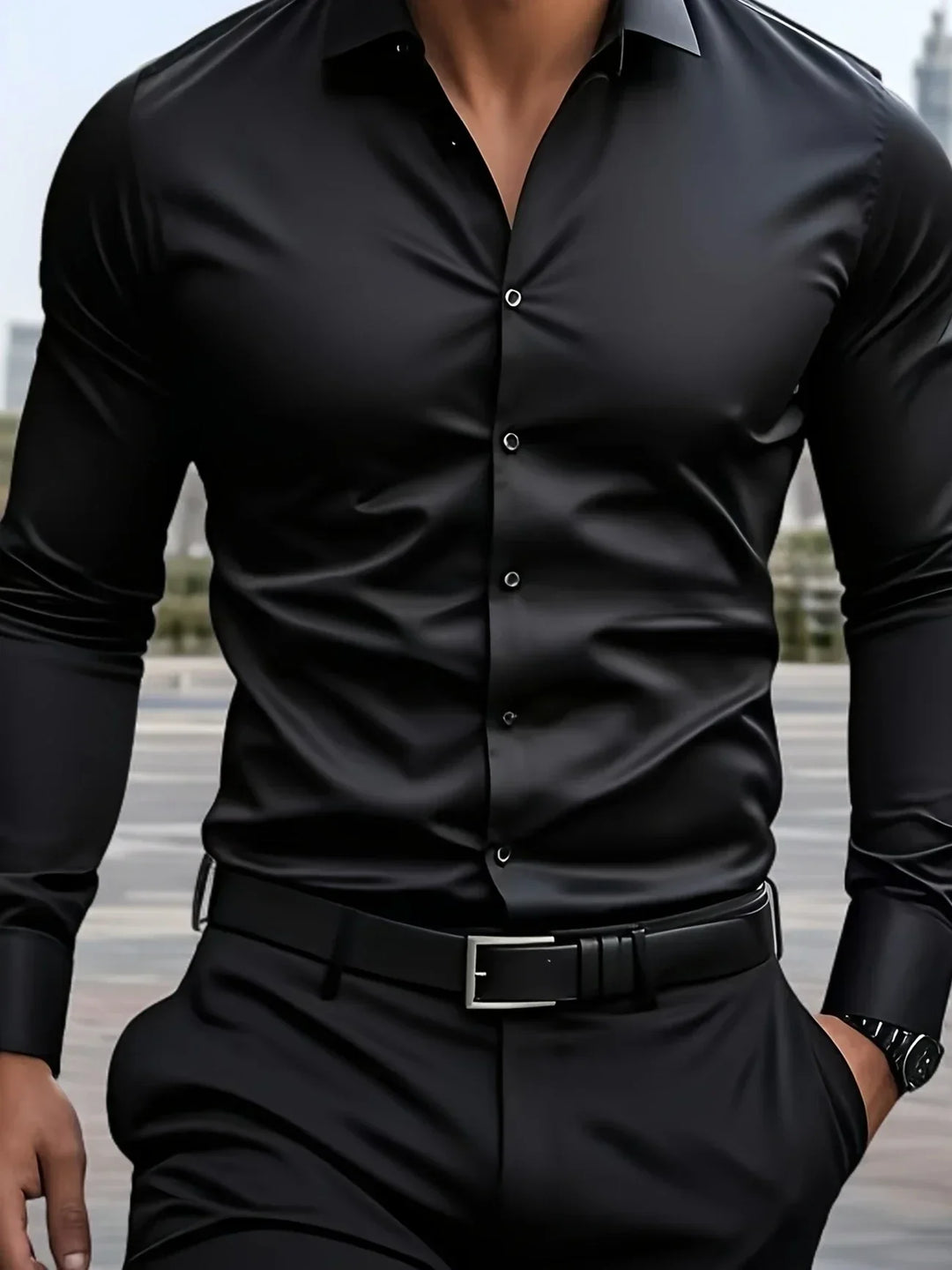 Modeva | Chemise élégante à manches longues avec boutons