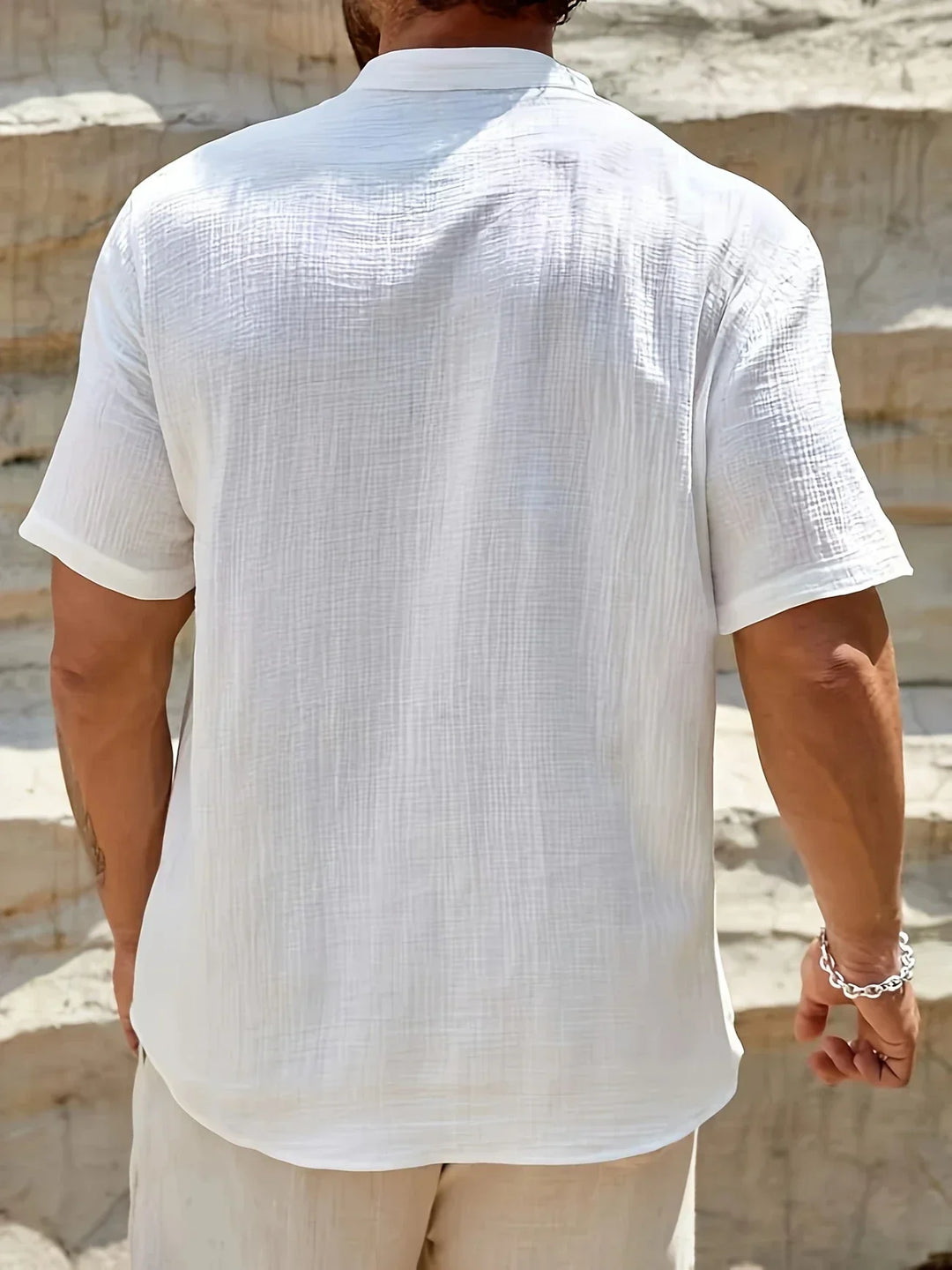 Modeva | Chemise d’été élégante à col montant