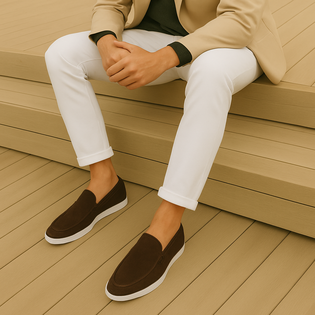 Modeva | Mocassins élégants en suède