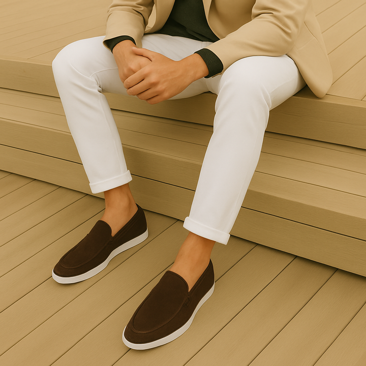 Modeva | Mocassins élégants en suède