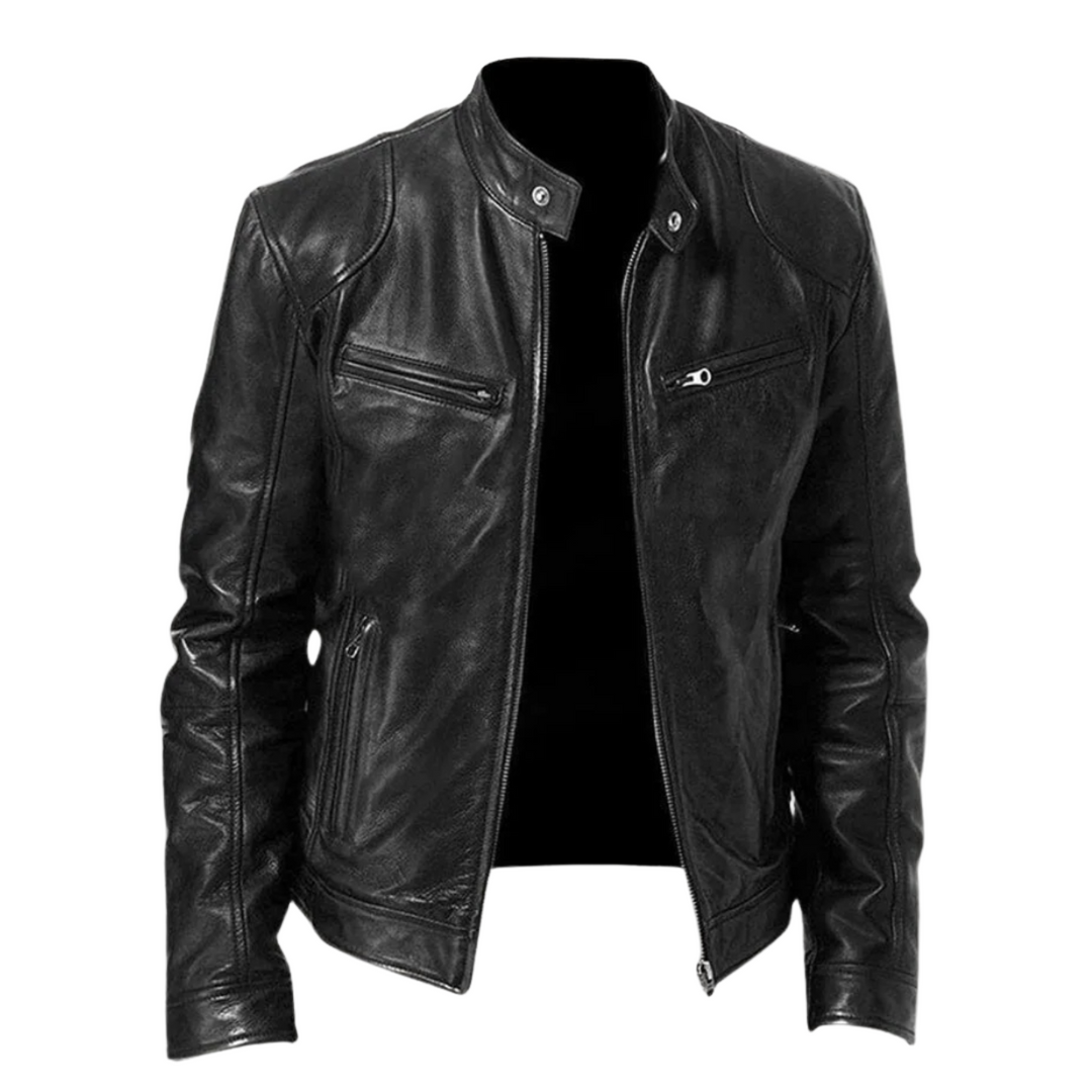 Modeva | Veste en cuir artisanal pour homme