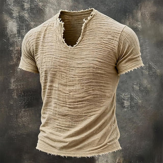 Modeva | T-shirt vintage à col en V