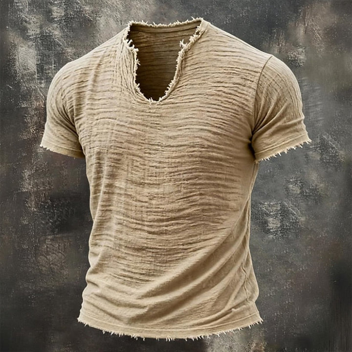 Modeva | T-shirt vintage à col en V