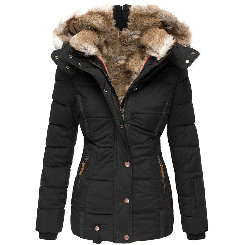 Modeva | Manteau d'hiver chaud avec doublure en fourrure