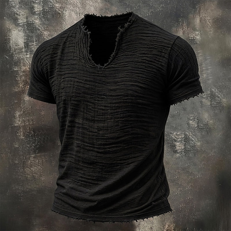 Modeva | T-shirt vintage à col en V