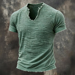 Modeva | T-shirt vintage à col en V