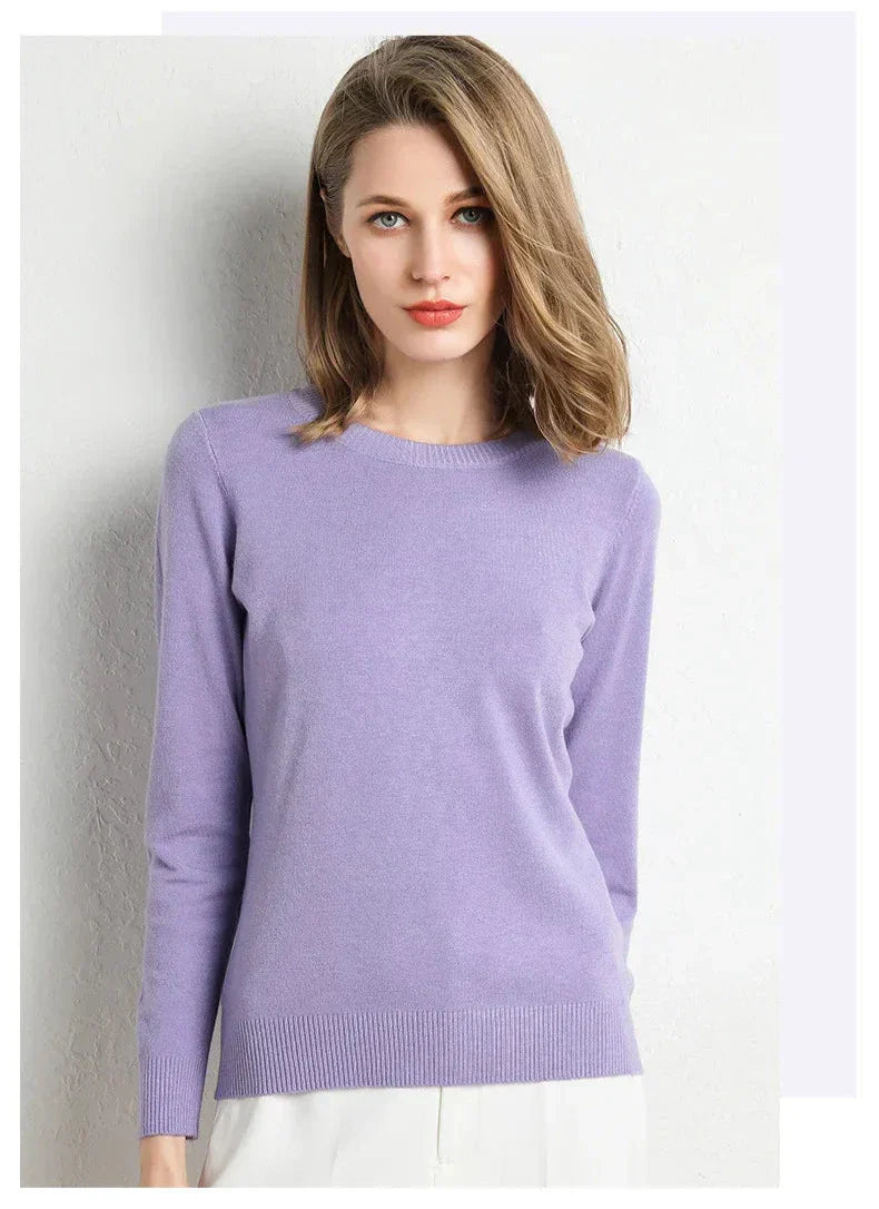 Modeva | Pull confort en laine essentiel