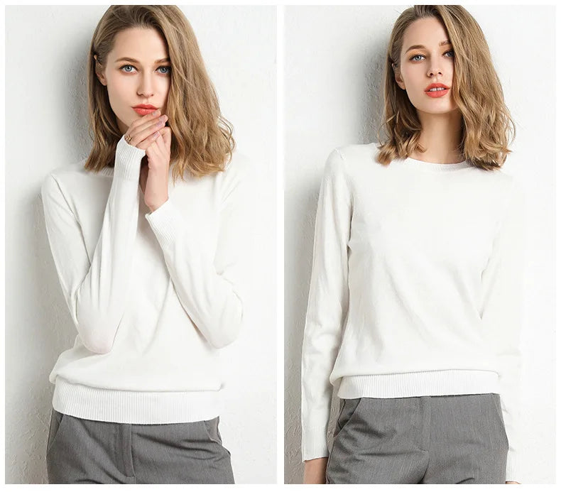 Modeva | Pull confort en laine essentiel
