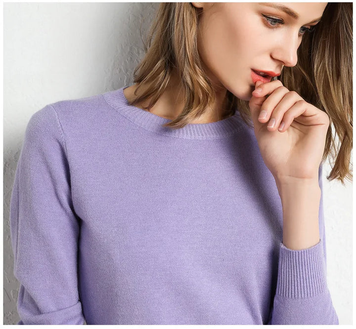 Modeva | Pull confort en laine essentiel