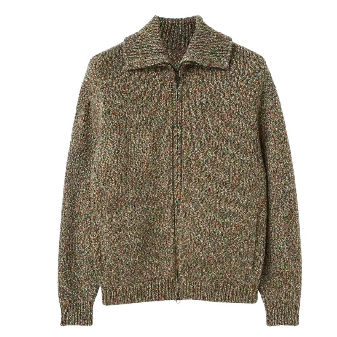 Cazel™ | BOMBER ZIPPÉ EN LAINE D'ALPAGA